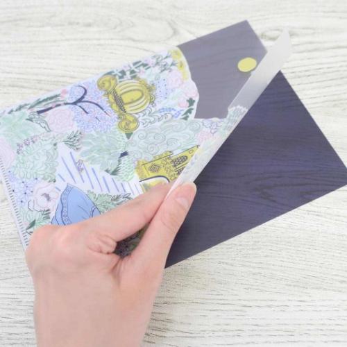 A5クリアファイル クリアファイル グリム童話 シンデレラ グリム童話 木野瀬印刷