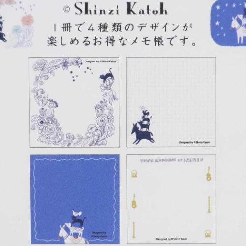 メモ帳 Shinzi Katoh シンジ カトウ ブロックメモ グリム童話