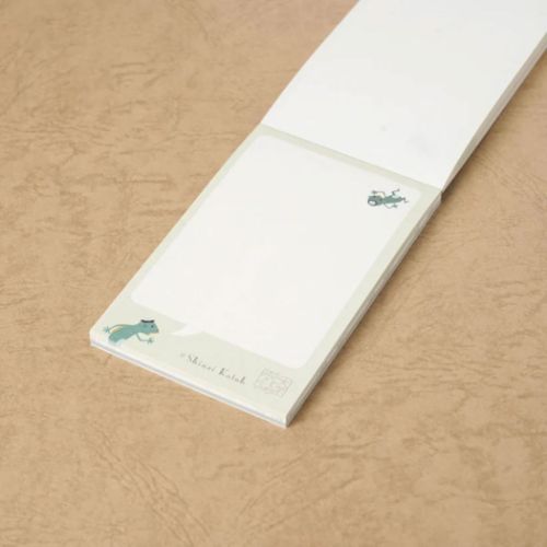 メモ帳 文学を歩く 河童 芥川龍之介 木野瀬印刷 新学期準備文具