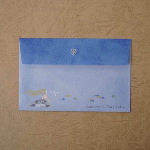 手渡し手紙セット ミニレターセット アンデルセン童話 人魚の姫｜cinemacollection｜04