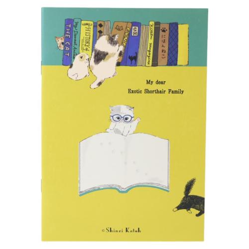 横罫ノート Shinzi Katoh シンジ カトウ A5ノート 読書 : キャラクター