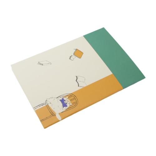 横罫ノート Shinzi Katoh シンジ カトウ A5ノート 読書 : キャラクター