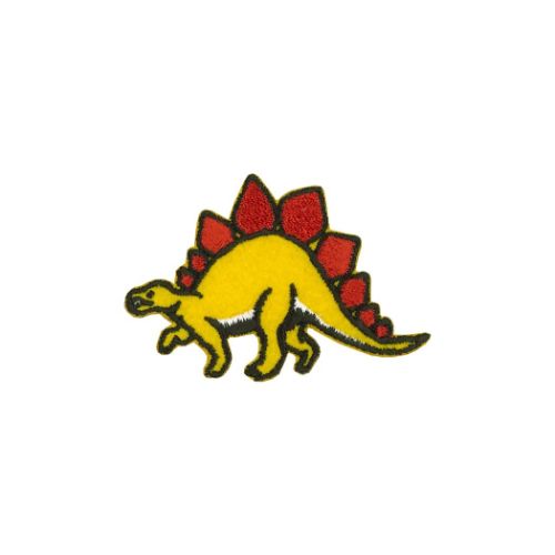 ワッペン アイロンパッチ ステゴザウルス 新入学 恐竜 お気に入りシリーズ｜cinemacollection