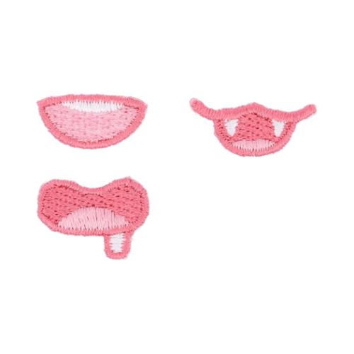 推し活アイテム ぬいフェイスワッペンM くちアソート 推しぬい B 清原 NUIW-14