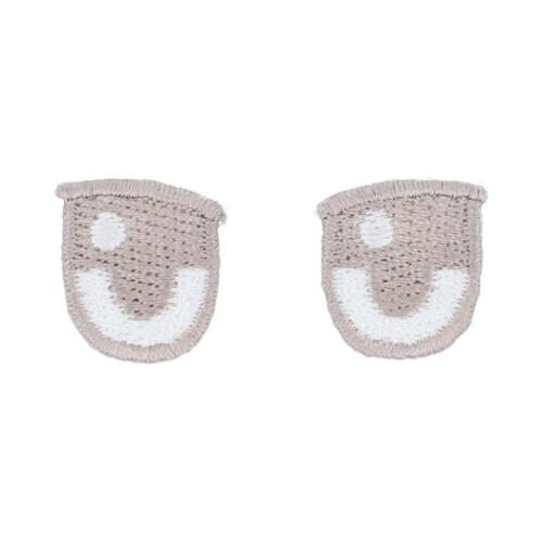 推し活アイテム ぬいフェイスワッペンS 目 推しぬい NUIW-17 C 清原 ぬい活 ドール 手作り アイロン接着