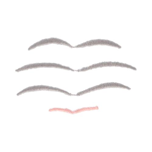 推し活アイテム ぬいフェイスワッペンM まゆげアソート GB2 推しぬい NUIW-37 清原 ぬい活 ドール 手作り アイロン接着