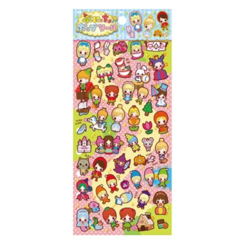 シールシート ぷにっちょポップシール どうわ 尾上萬 爆買