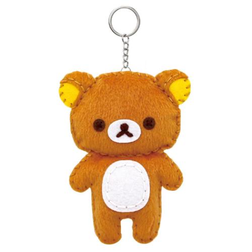 手芸用品 はじめてのソーイングキット キーホルダーシリーズ サンエックス リラックマ 尾上萬 ハンドメイド 裁縫 キャラクター