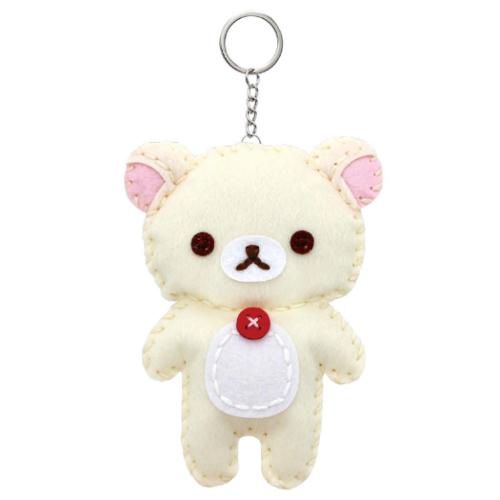 手芸用品 はじめてのソーイングキット キーホルダーシリーズ リラックマ サンエックス コリラックマ 尾上萬 ハンドメイド 裁縫