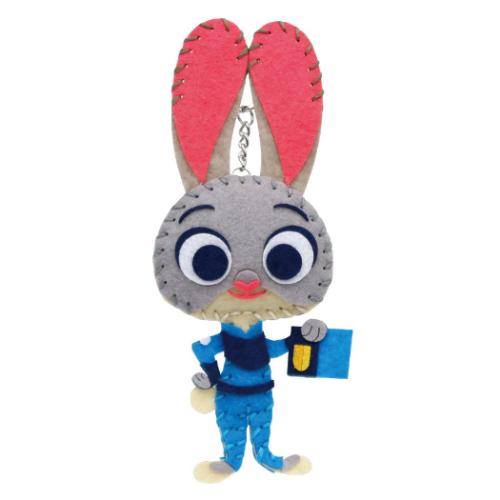 はじめてのソーイングキット キーホルダーシリーズ 手芸用品 ジュディ ズートピア ディズニー 尾上萬 ハンドメイド 裁縫 キャラクター