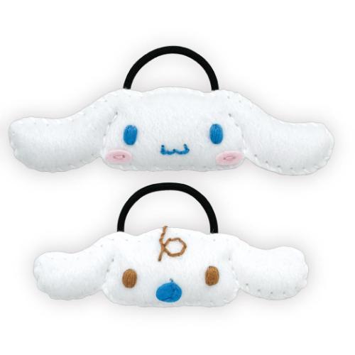 はじめてのソーイングキット ヘアゴムシリーズ 手芸用品 シナモロール サンリオ シナモロール＆みるく 尾上萬 ハンドメイド 裁縫