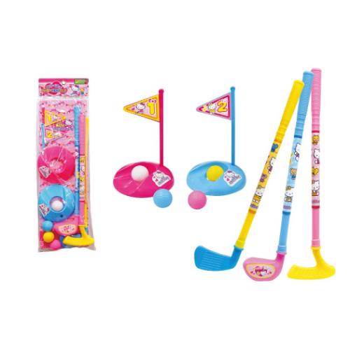 ハローキティ おもちゃ ハッピーゴルフセット サンリオ 尾上萬 玩具 屋内遊び