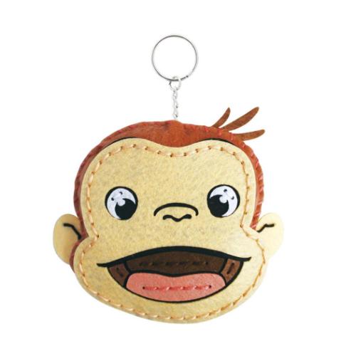 手芸用品 はじめてのソーイングキット キーホルダーシリーズ おさるのジョージ 尾上萬 ハンドメイド 裁縫 絵本キャラクター