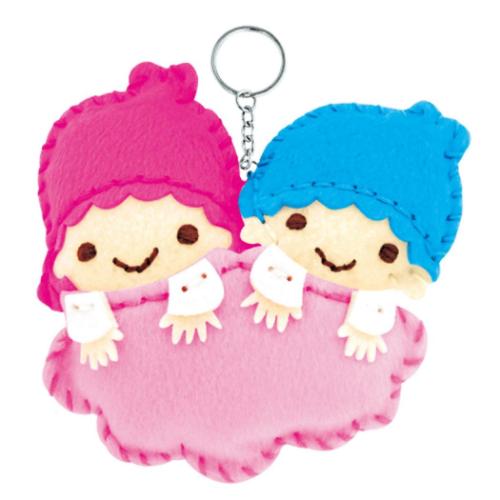 はじめてのソーイングキット キーホルダーシリーズ 手芸用品 リトルツインスターズ サンリオ 尾上萬 ハンドメイド 裁縫