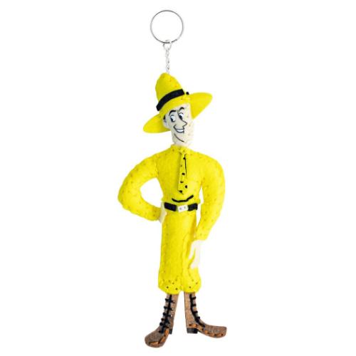 はじめてのソーイングキット キーホルダーシリーズ 手芸用品 おさるのジョージ テッド 尾上萬 ハンドメイド 裁縫 絵本キャラクター