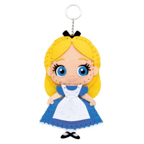 はじめてのソーイングキット キーホルダーシリーズ 手芸用品 ふしぎの国のアリス ディズニー 尾上萬 ハンドメイド 裁縫