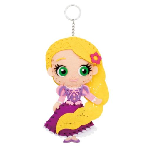 手芸用品 はじめてのソーイングキット キーホルダーシリーズ ディズニープリンセス 塔の上のラプンツェル 尾上萬