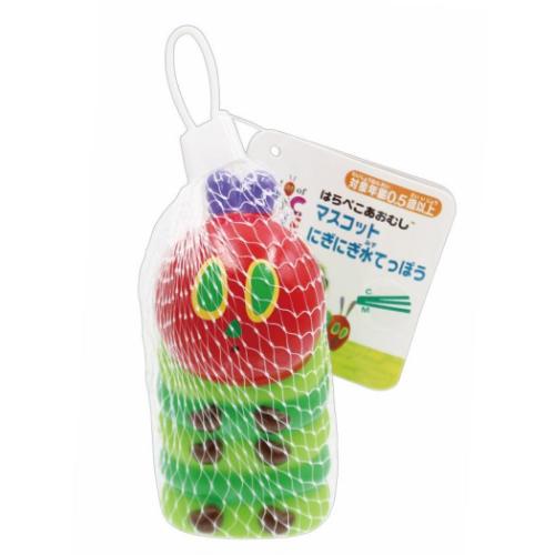 はらぺこあおむし マスコットにぎにぎ水てっぽう エリックカール おもちゃ 絵本キャラクター