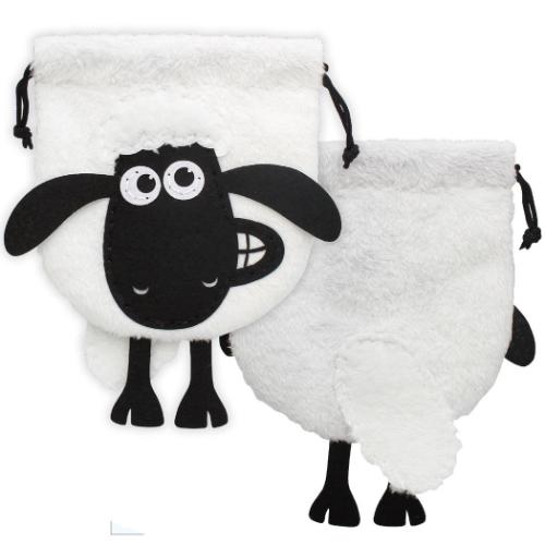 手芸用品 はじめてのソーイングキット きんちゃくシリーズ ショーン ひつじのショーン 尾上萬 ハンドメイド 裁縫