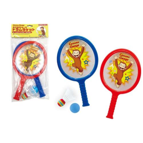 おさるのジョージ ドラムラケット おもちゃ 絵本キャラクター グッズ