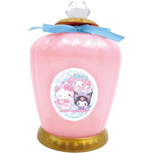 お菓子 ラメキャニスター サンリオキャラクターズ クランチチョコ 3個入り サンリオ 尾上萬 義理チョコ 友チョコ 自分チョコ