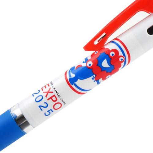 ボールペン ジェットストリーム3色ボールペン ミャクミャク ホワイト