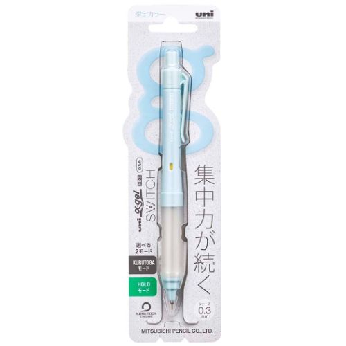 ユニ アルファゲル シャープペン スイッチ0.3 三菱鉛筆 uni α-gel