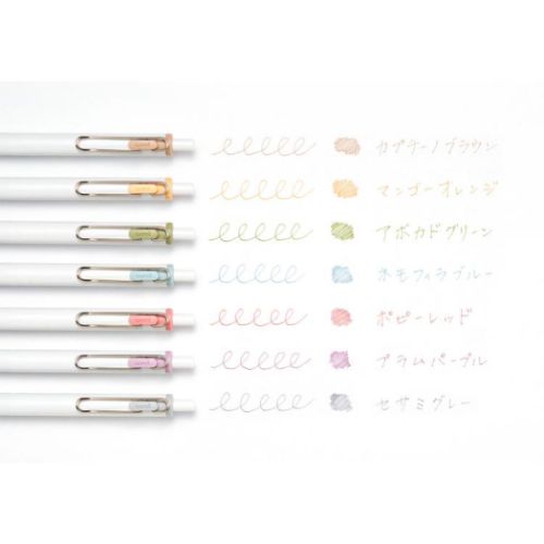 ボールペン ユニボールワン フィーカカラー インクボールペン 0.5mm 三菱鉛筆