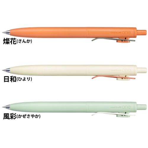 ボールペン ユニボール ワン F ゲルインクボールペン 0.38mm モダンポップカラー 三菱鉛筆