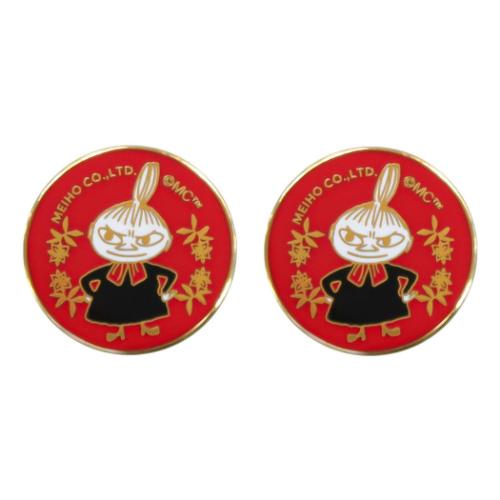 ムーミン キャラクター カー用品 ナンバーボルトキャップ リトルミイ