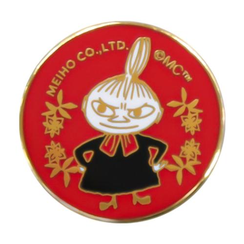 ムーミン キャラクター カー用品 ナンバーボルトキャップ リトルミイ