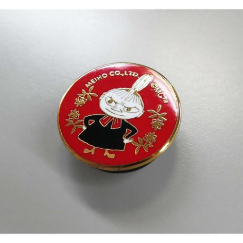 ムーミン キャラクター カー用品 ナンバーボルトキャップ リトルミイ