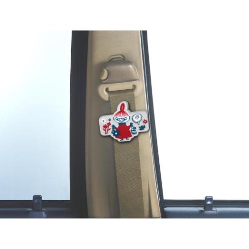 ムーミン マスコットシートベルトストッパー カー用品 リトルミイ 北欧