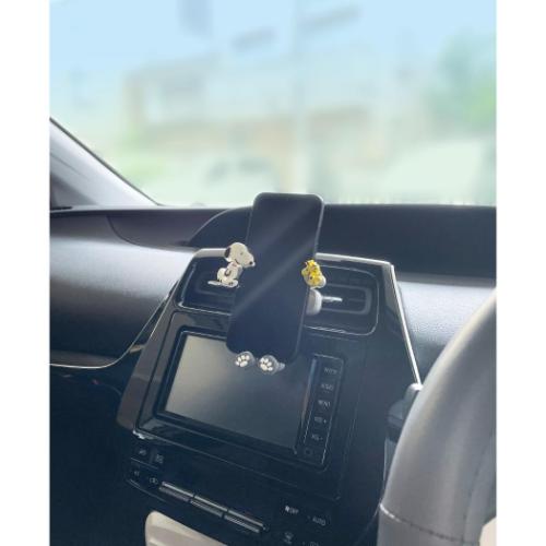 スヌーピー 車内インテリア スマホホルダー ピーナッツ