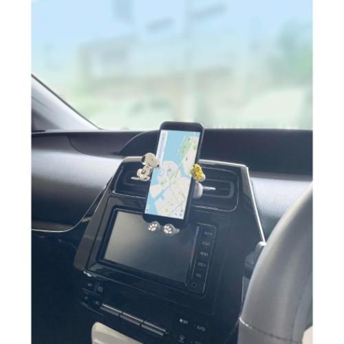 スヌーピー 車内インテリア スマホホルダー ピーナッツ