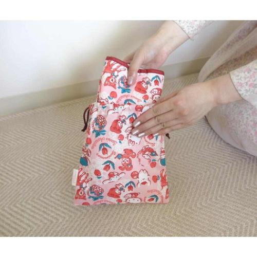 スイマーxサンリオキャラクターズ SWIMMERxSANRIO キャラクター トラベルグッズ 携帯スリッパ ピンク 三金商事