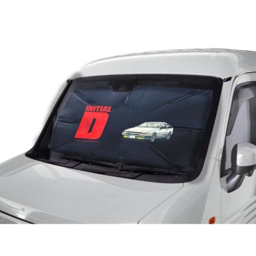 カー用品 頭文字D 3WAYカーシェード イニシャルD MEIHO 車用