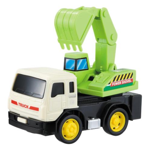 プルバックカー ドライブタウン おもちゃ 自動車 マルカ株式会社 NO.33 ショベルカー グッズ