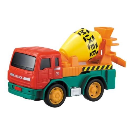 おもちゃ ドライブタウン プルバックカー 自動車 NO.42 ミキサー車 ミニカー くるま のりもの