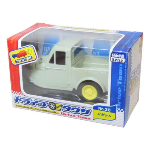 おもちゃ ドライブタウン プルバックカー No.28 ダイハツ ミゼット 自動車 マルカ株式会社 ミニカー