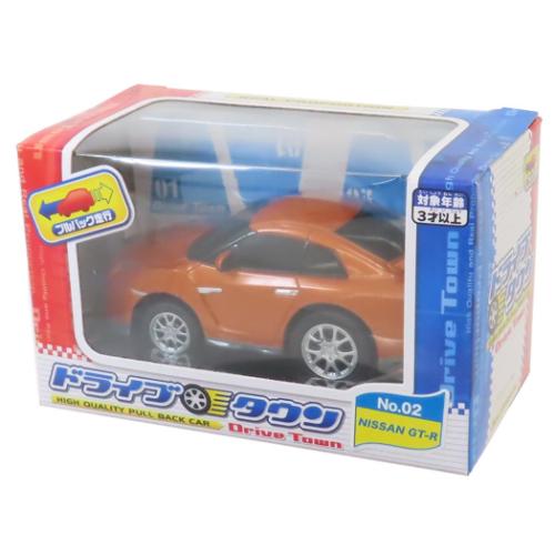 プルバックカー ドライブタウン おもちゃ 自動車 マルカ株式会社 NO.2 GT-R