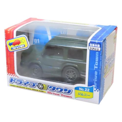 プルバックカー ドライブタウン おもちゃ 自動車 マルカ株式会社 NO.22 スズキ ジムニー グッズ