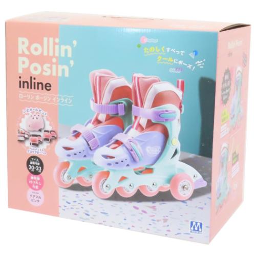 Rollin Posin Inline おもちゃ チアフルピンク マルカ 外遊び インラインスケート ローラースケート