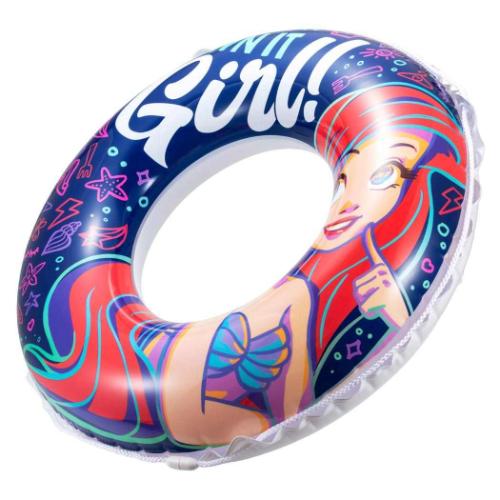 90cm うきわ 浮き輪 アリエル リトルマーメイド ディズニープリンセス マルカ 海プール サマーレジャー用品