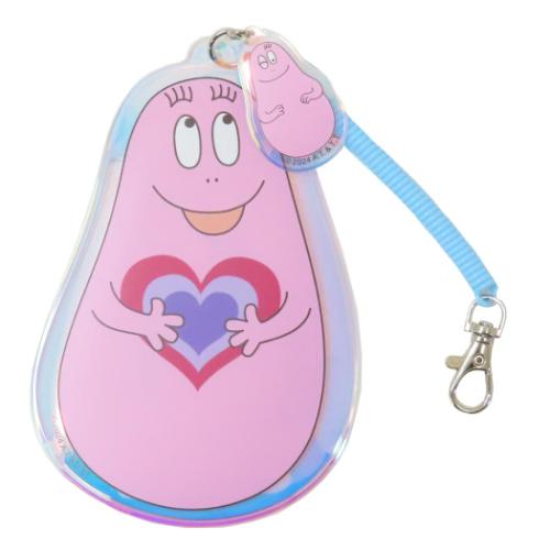 バーバパパ ICカードケース BARBAPAPA 定期入れ キャラクター レインボーハート ハート｜cinemacollection