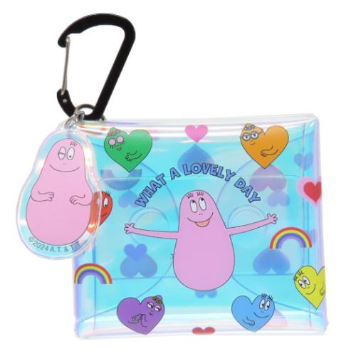 Yahoo! Yahoo!ショッピング(ヤフー ショッピング)バーバパパ BARBAPAPA キャラクター ミニポーチ クリアマルチケースSS レインボーハート チラシ