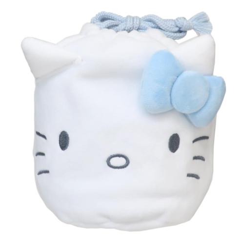 ハローキティ キャラクター 巾着 フェイス巾着