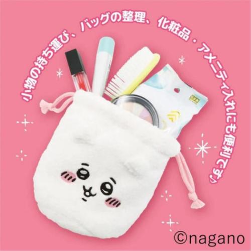 フェイス巾着 ハチワレ