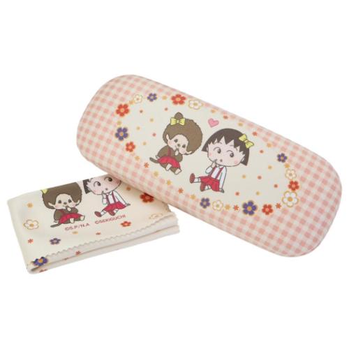 メガネケース ちびまる子ちゃんxモンチッチ 眼鏡ケース マリモクラフト
