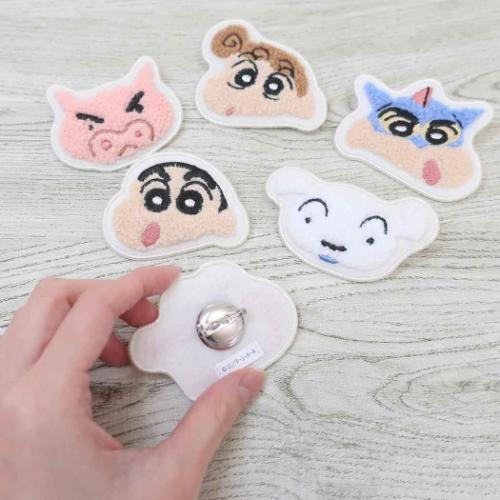 クレヨンしんちゃん サガラバッジ バッジ アニメキャラクター ワニ山